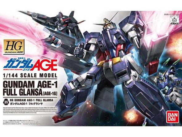 BAN5057390 - Bandai HG 1/144 Gundam Age-1 Full Glansa [Age-1G]