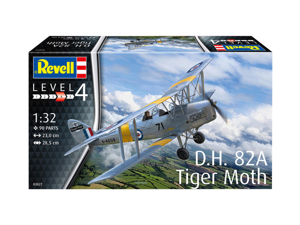 RAG03827 - Revell 1/32 D.H.82A Tiger Moth