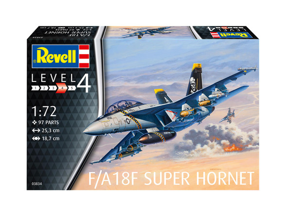 RAG03834 - Revell 1/72 F/A-18F Super Hornet