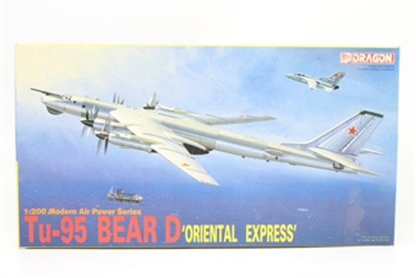 DRA2005 - Dragon 1/200 Tu-95 Bear D Oriental Express Modern Air Power Series