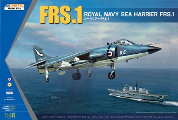 KINK48035 - Kinetic 1/48 Royal Navy Sea Harrier FRS.1