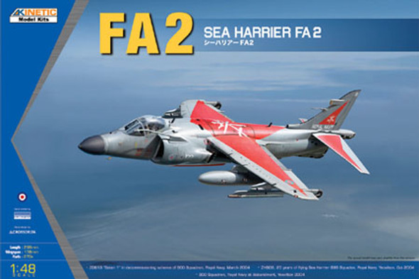 KINK48041 - Kinetic 1/48 Sea Harrier FA2