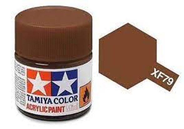 TAMXF79 - Tamiya - Flat Linoleum Deck Brown Acrylic - 10mL  Bottle