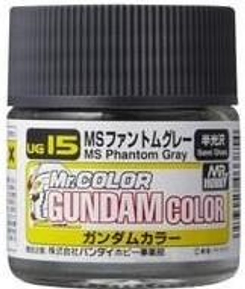 MRHUG15 - Mr. Hobby Gundam Color Phantom Gray - 10ml - Lacquer