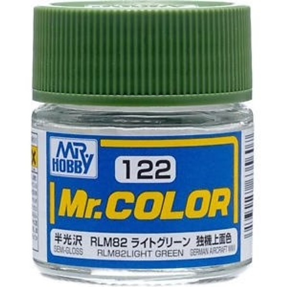MRHC122 - Mr. Hobby Mr Color Semi Gloss RLM82 Light Green - 10ml - Lacquer
