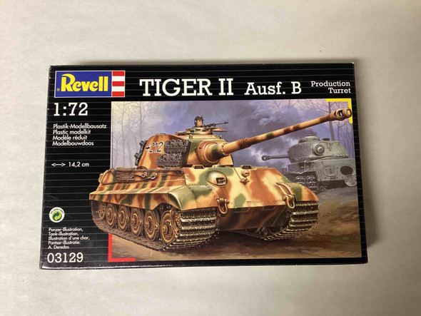 RAG03129 - Revell 1/72 Tiger II Ausf. B Production Turret - WWWEB10106610