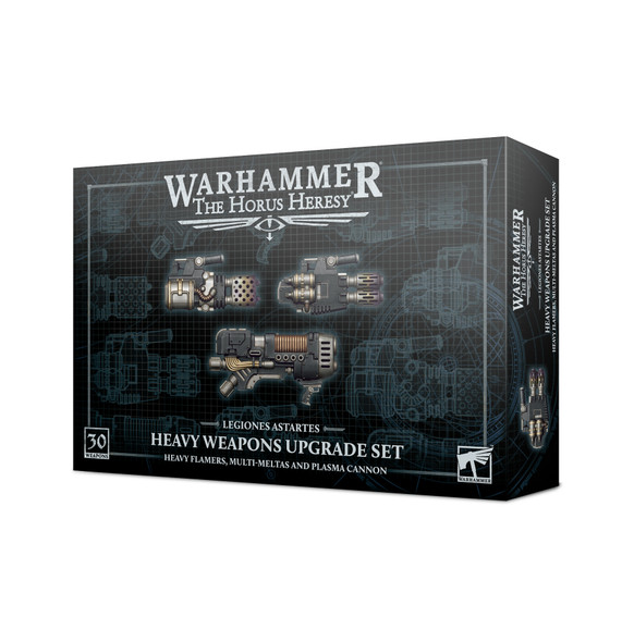 Games Workshop The Horus Heresy Heavy Weapons Upgrade Set - Heavy Flamers, Multi Meltas and Plasma Cannons