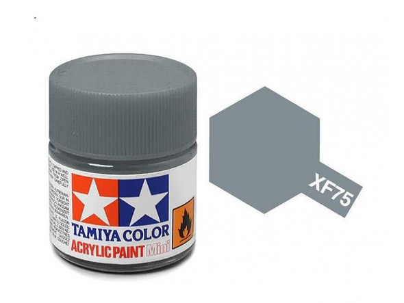 TAMXF75 - Tamiya - Flat IJN Gray Acrylic - 10mL Bottle