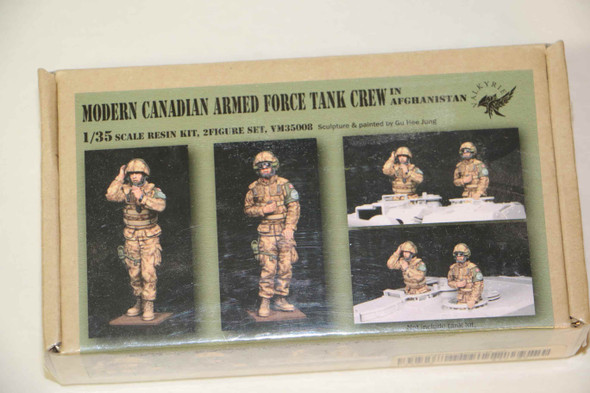 VALVM35008 - Valkyrie Miniature Modern Canadian Armed Force Tank Crew in Afghanistan