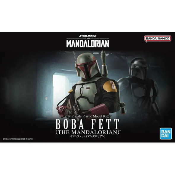 BAN5063390 - Bandai Star Wars 1/12 Boba Fett (The Mandalorian)