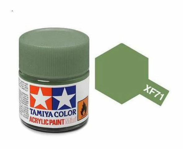 TAMXF71 - Tamiya - Flat IJN Cockpit Green Acrylic - 10mL Bo ttle