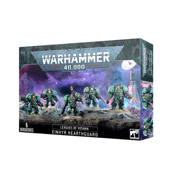 Games Workshop Warhammer 40K Leagues Of Votann Einhyr Hearthguard