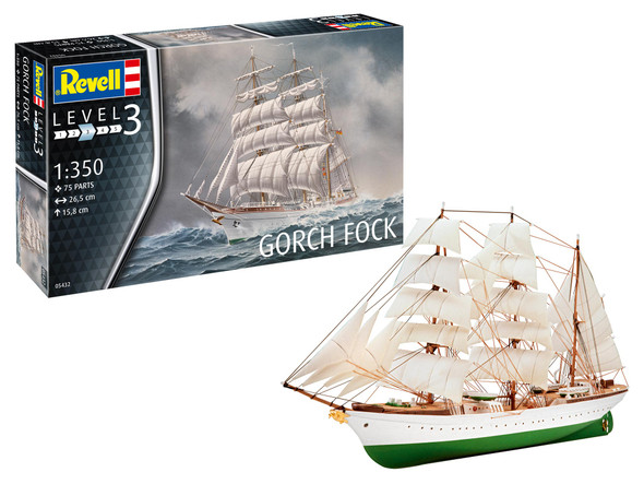 RAG05432 - Revell 1/350 Gorch Fock