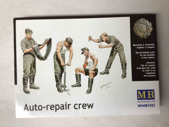 MBLMB3582 - Master Box - 1/35 WWII German Infantry Auto-Repair Crew - WWWEB10107021