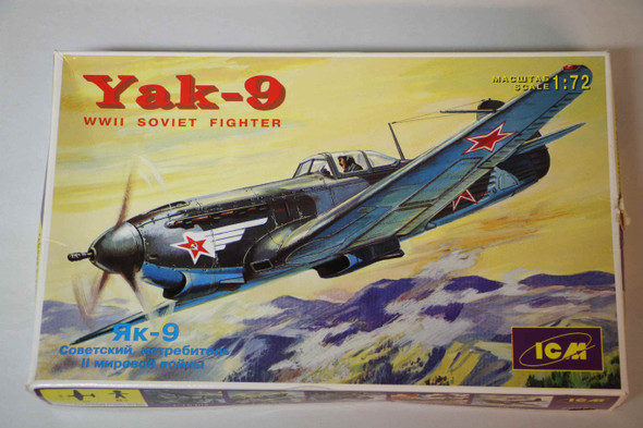 ICM72023 - ICM 1/72 Yak-9 WWII Soviet Fighter 1939-1945 WWWEB10107023