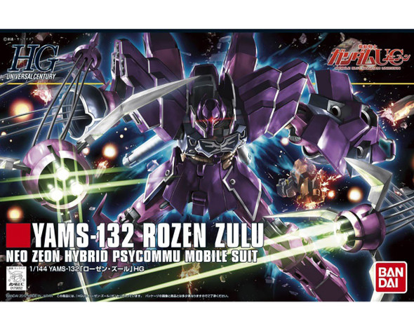 BAN5064092 - Bandai HG 1/144 YAMS-132 Rozen Zulu