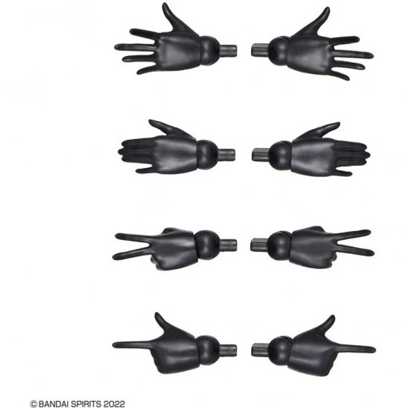 BAN5063359 - Bandai 30MS Option Hand Parts (White/Black)