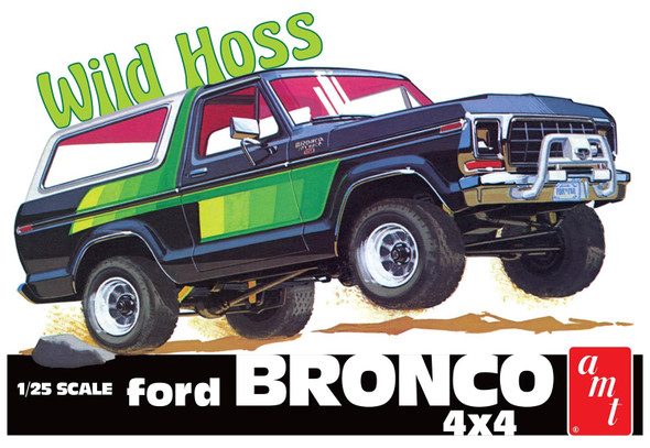AMT1304 - AMt 1/25 1978 Ford Bronco Wild Hoss