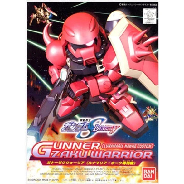 BAN5064119 - Bandai SD/BB #281 Gunner Zaku Warrior (Lunamarina Custom)