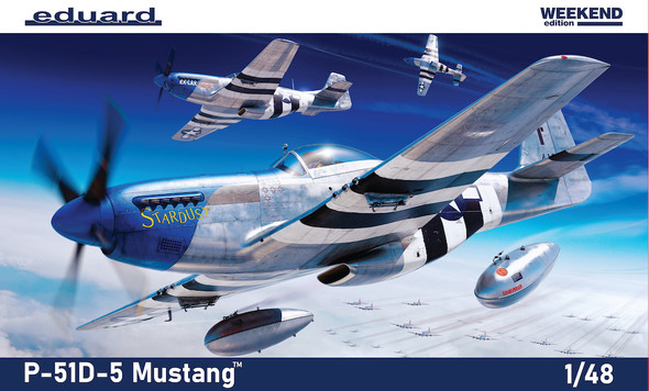 EDU84172 - Eduard 1/48 P-51D-5 Mustang Weekend Edition