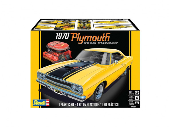 RMX14531 - Revell 1/24 1970 Plymouth Road Runner