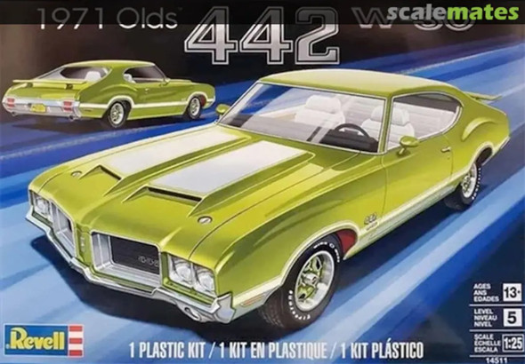 RMX14511 - Revell 1/25 1971 Olds 442 W-30