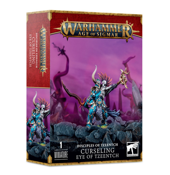 GAM83-68 - Games Workshop Warhammer Age of Sigmar Disciples of Tzeentch: Curseling Eye of Tzeentch