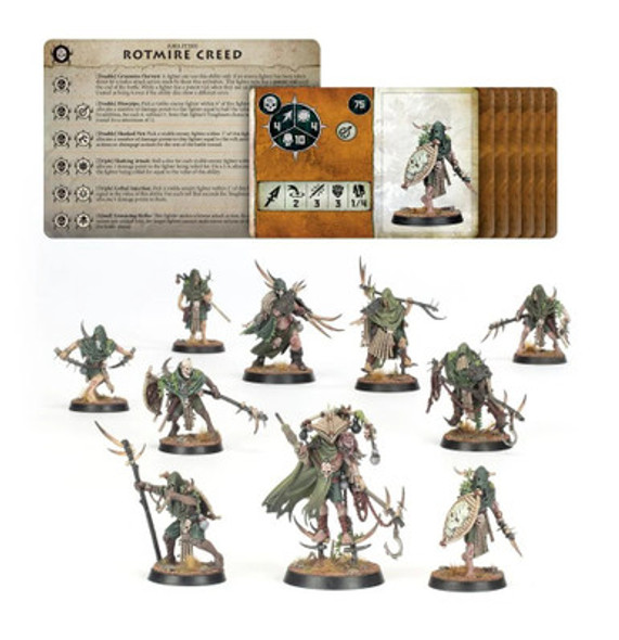 Games Workshop Warhammer Age of Sigmar Warcry Rotmire Creed