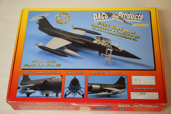 DACDCC4802 - Daco Products 1/48 F-104 Starfighter Improvement & Completion Set (for all 1/48 Hasegawa Kits WWWEB10107119