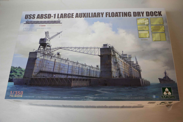 TKM6006 - Takom 1/350 USS ABSD-1Large Auxiliary Floating Dry Dock WWWEB10107122