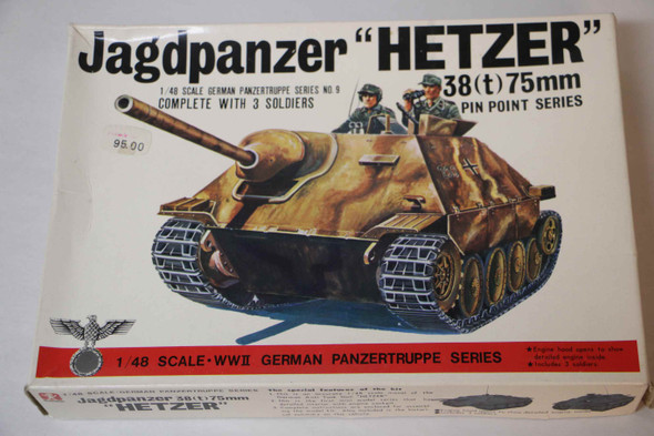 BAN8239 - Bandai 1/48 Jagdpanzer 38(t) 75mm 'HETZER'  WWWEB10107208