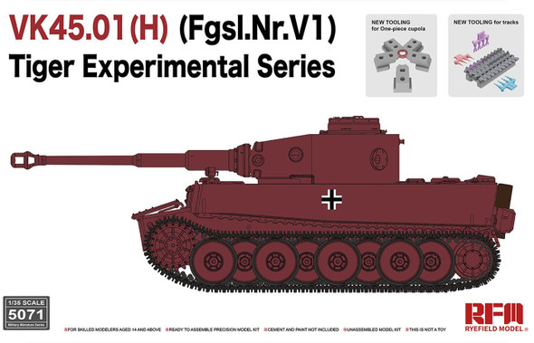 RYE5071 - Rye Field Model 1/35VK45.01 (H) Fgsl.NrV1) Tiger Experimental Series