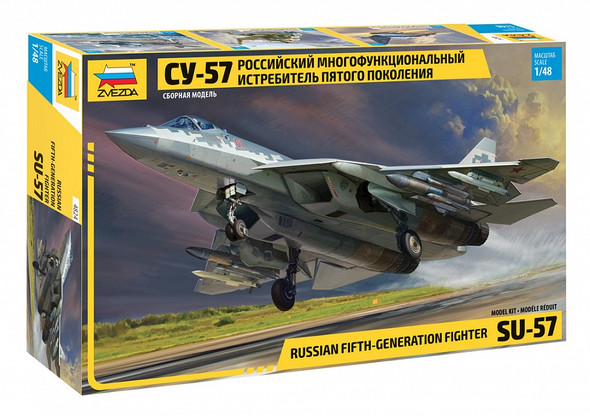 ZVE4824 - Zvezda 1/48 SU-57 Russian Fifth-Generation Fighter