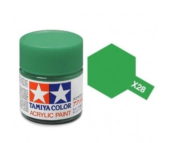 TAMX28 - Tamiya - Gloss Park Green Acrylic - 10mL Bottle
