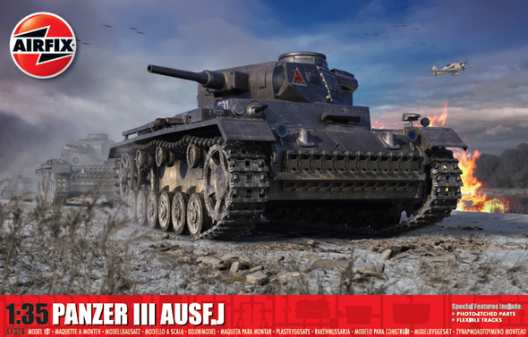 AIRA1378 - Airfix 1/35 Panzer III Ausf.J