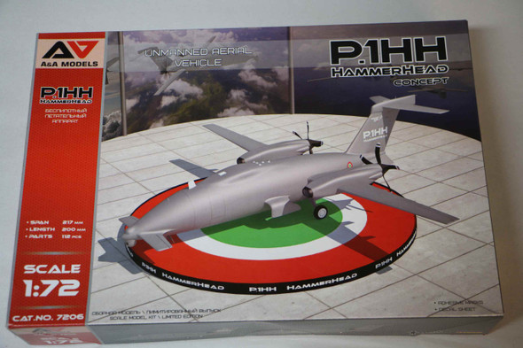 AAM7206 - A&A Models 1/72 P.1HH Hammerhead concept WWWEB10107282