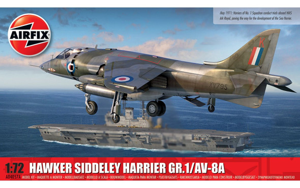 AIRA04057A - Airfix - 1/72 Hawker Siddeley Harrier GR.1/AV-A