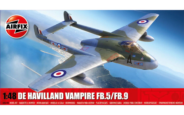 AIRA06108 - Airfix 1/48 de Havilland Vampire FB.5/9