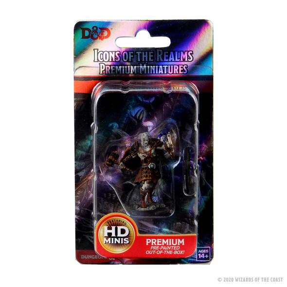 WIZ93014 - Wizkids DnD  Icons of the Realm Goliath Fighter Male
