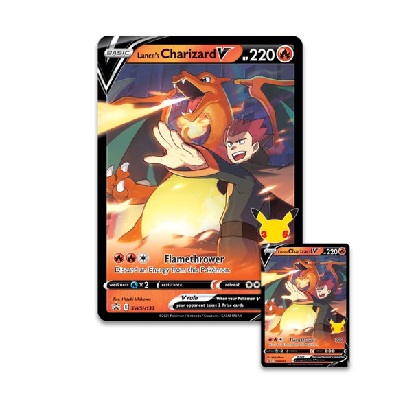 POK82939C - Pokemon Celebrations Collection Box - Lance's Charizard V