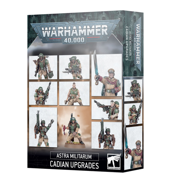 Games Workshop Warhammer 40K Astra Militarum: Cadian Upgrades
