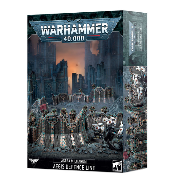 GAM47-69 - Games Workshop Warhammer 40K Astra Militarum Aegis Defence Line