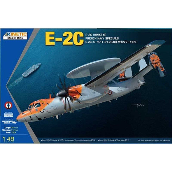 KINK48122 - Kinetic 1/48 E-2C HAWKEYE FRENCH NAVY SPECIALS