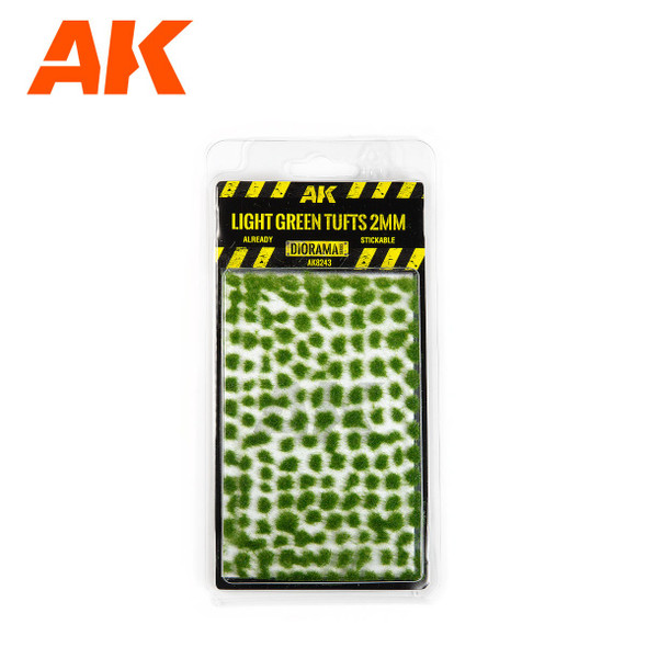 AKI8243 - AK Interactive 2mm Light Green Tufts