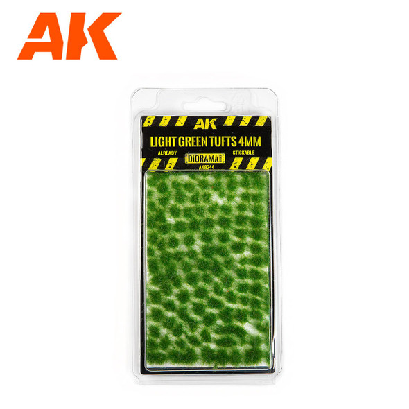 AKI8244 - AK Interactive 4mm Light Green Tufts