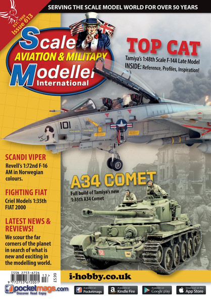 KALSAMMI613 - Kalmbach Scale Aviation & Military Modeller International Issue 613