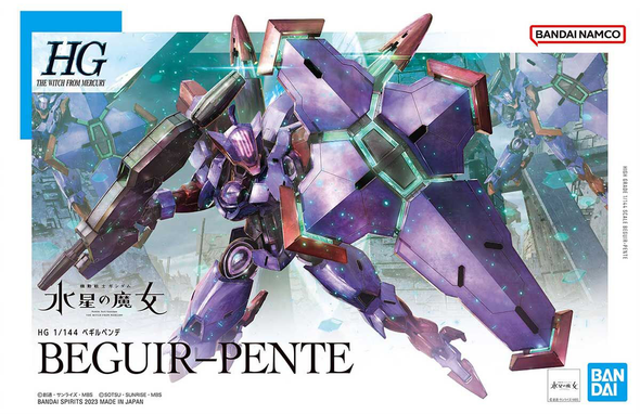 BAN5065016 - Bandai HG 1/144 Beguir-Pente Mobile Suit Gundam: The Witch From Mercury