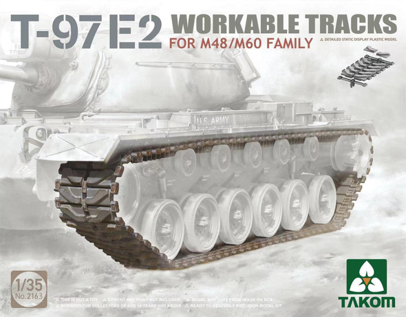 TKM2163 - Takom 1/35 T-97E2 Workable Tracks for M48/M60