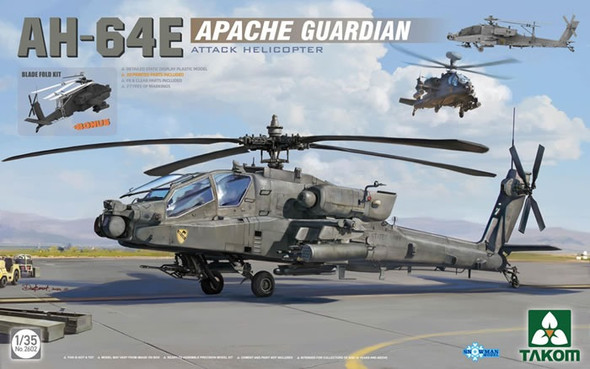 TKM2602 - Takom 1/35 AH-64E Apache Guardian