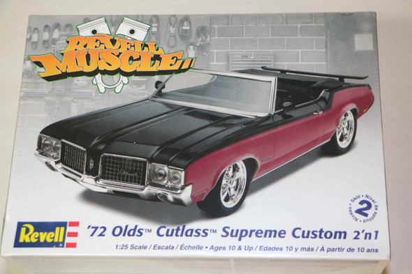 RMX85-4275 - Revell 1/25 Muscle 1972 Olds Cutlass Supreme Custom 2'n 1 - WWWEB10107472